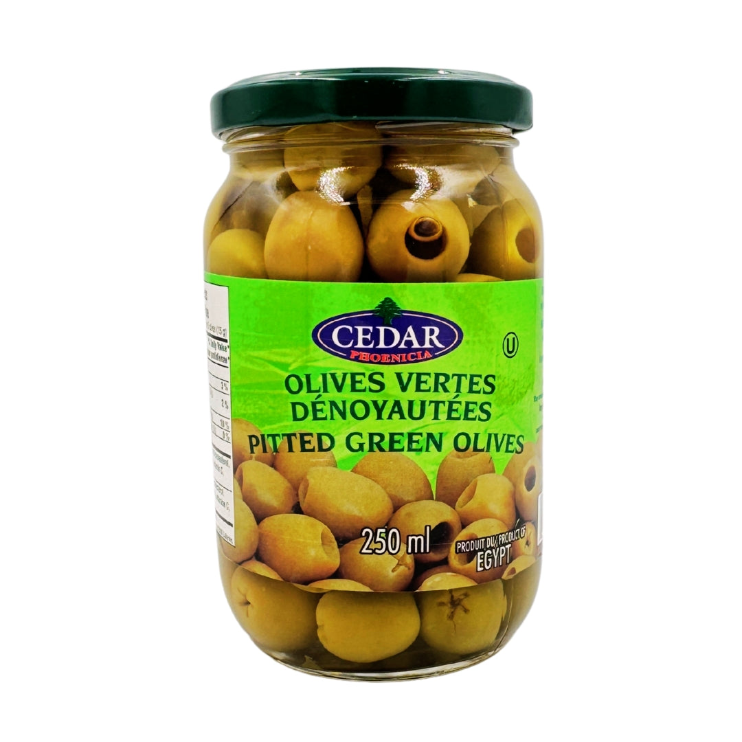 Cedar | Pitted Green Olives (250 ml)